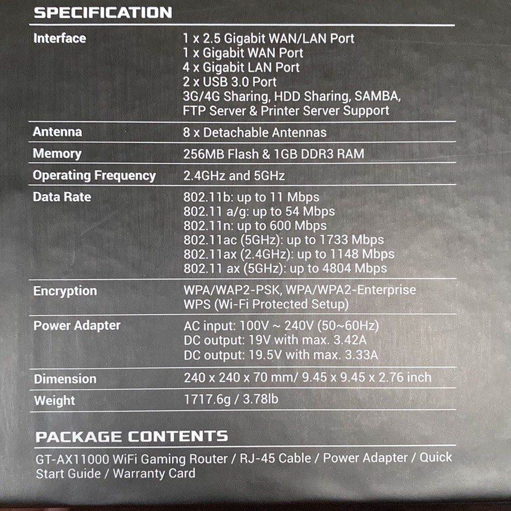 ASUS ROG Rapture AXE-11000 gaming router - Picture 4 of 6